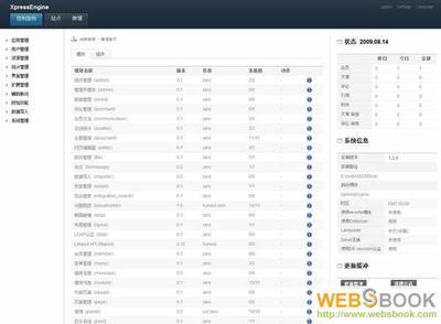 韩国人开发的CMS管理系统(XECMS v0.2 多国语言)-PHP源码-建站程序下载-www.websbook.com